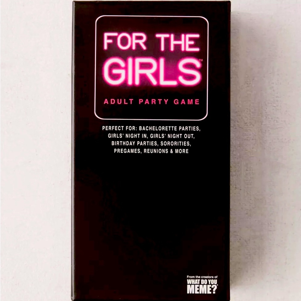 FOR THE GIRLS party game!